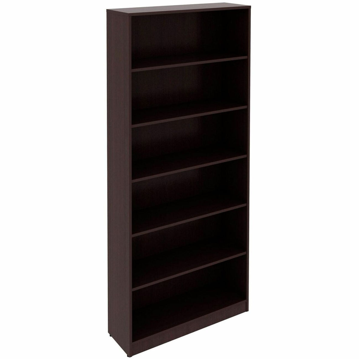 Lorell Laminate Bookcases - 36" Width x 12" Depth x 84" Height - 6 x Shelf(ves) - 1 Each