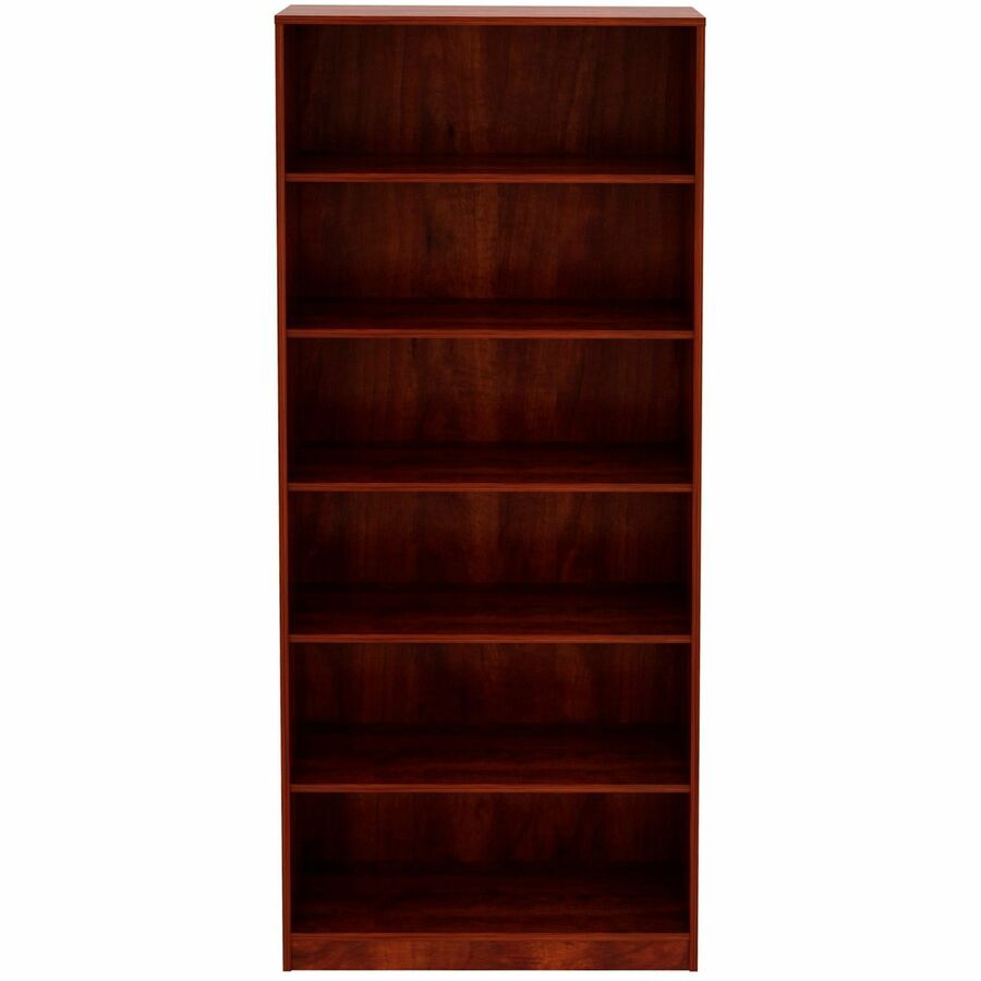 Lorell Laminate Bookcases - 36" Width x 12" Depth x 84" Height - 6 x Shelf(ves) - 1 Each