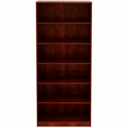 Lorell Laminate Bookcases - 36" Width x 12" Depth x 84" Height - 6 x Shelf(ves) - 1 Each