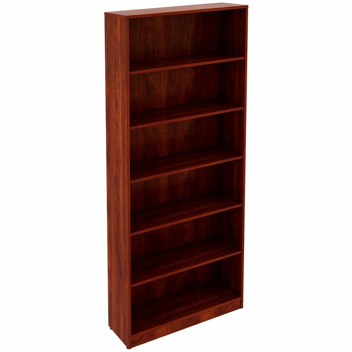 Lorell Laminate Bookcases - 36" Width x 12" Depth x 84" Height - 6 x Shelf(ves) - 1 Each