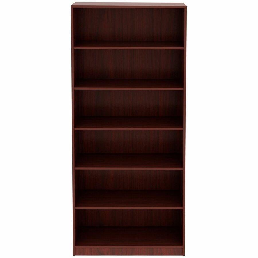Lorell Laminate Bookcases - 36" Width x 12" Depth x 84" Height - 6 x Shelf(ves) - 1 Each