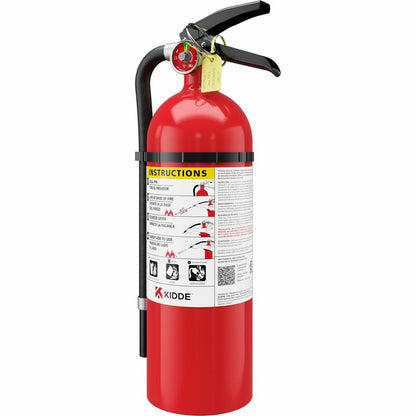 Kidde Pro 5 MP-1 Fire Extinguisher - 5.50 lb Capacity - A: Common Combustibles, B: Flammable Liquids, C: Live Electrical