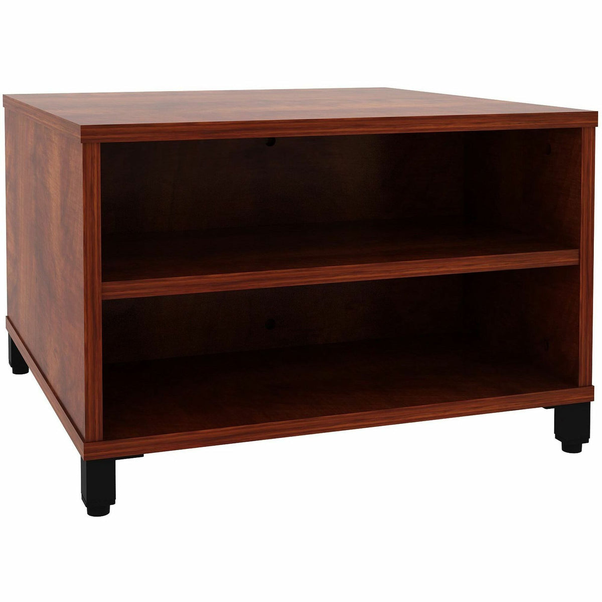 Lorell Reception Table - Height Adjustable - 24" Table Top Width x 24" Table Top Depth - 20" Height - Reception, Storage