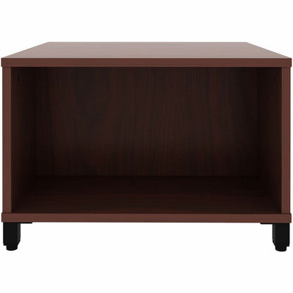Lorell Reception Table - Height Adjustable - 24" Table Top Width x 24" Table Top Depth - 20" Height - Reception, Storage