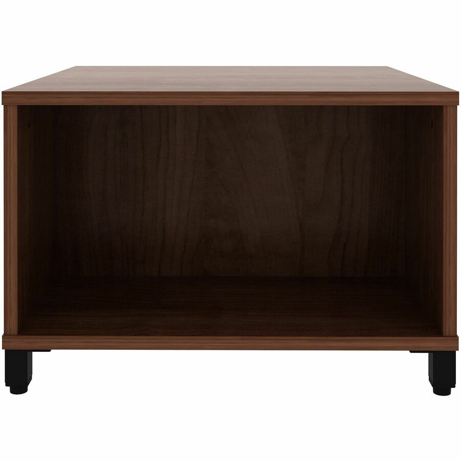Lorell Reception Table - Height Adjustable - 24" Table Top Width x 24" Table Top Depth - 20" Height - Reception, Storage
