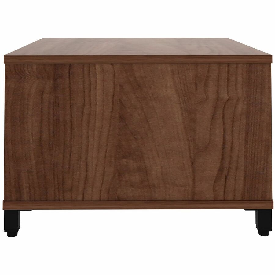 Lorell Reception Table - Height Adjustable - 24" Table Top Width x 24" Table Top Depth - 20" Height - Reception, Storage