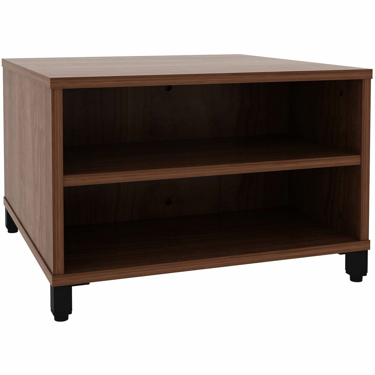 Lorell Reception Table - Height Adjustable - 24" Table Top Width x 24" Table Top Depth - 20" Height - Reception, Storage