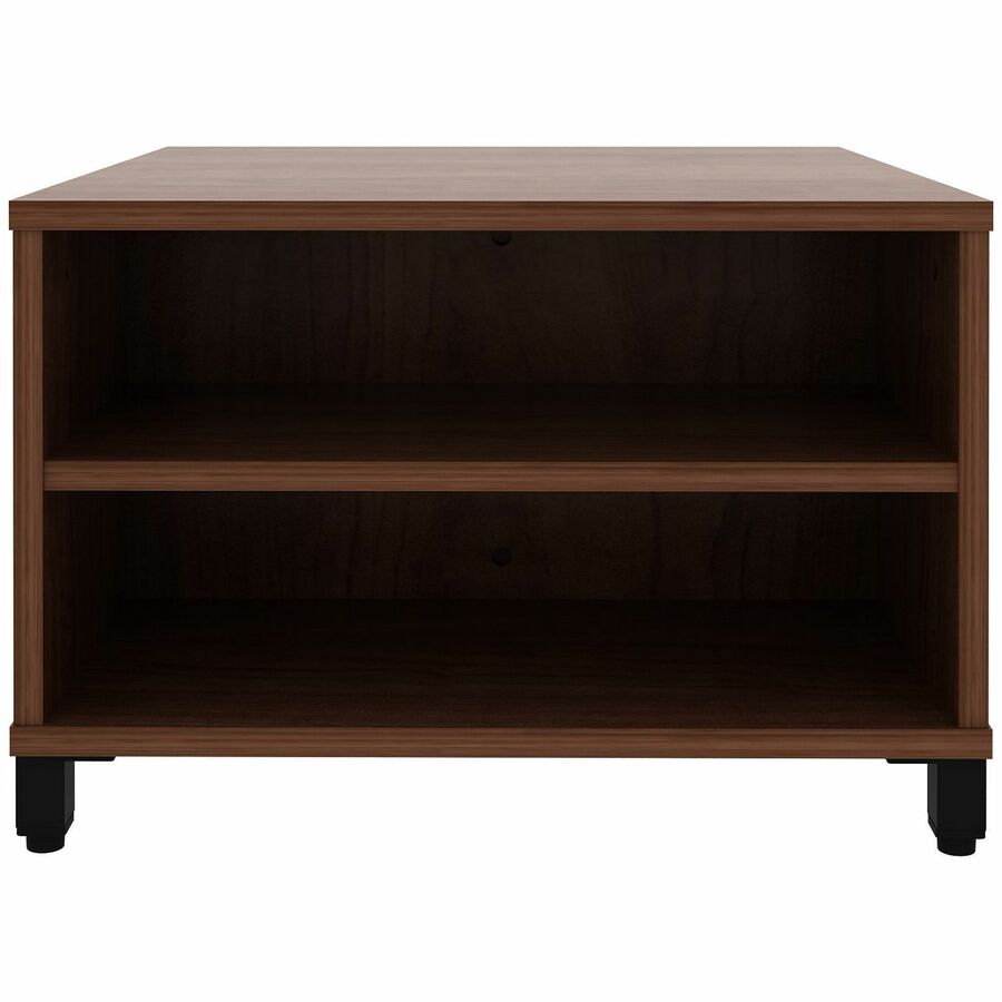 Lorell Reception Table - Height Adjustable - 24" Table Top Width x 24" Table Top Depth - 20" Height - Reception, Storage