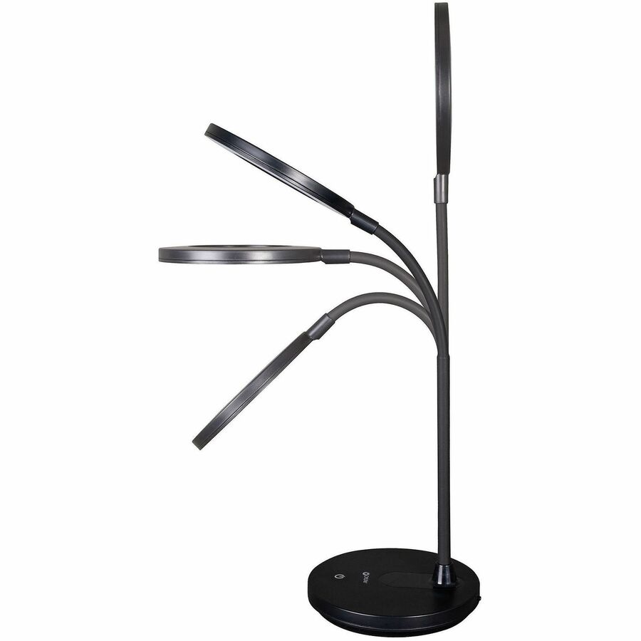 OttLite Vibe Rechargeable LED Ring Desk Lamp - 16.5" Height - LED Bulb