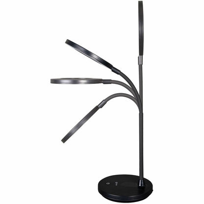 OttLite Vibe Rechargeable LED Ring Desk Lamp - 16.5" Height - LED Bulb