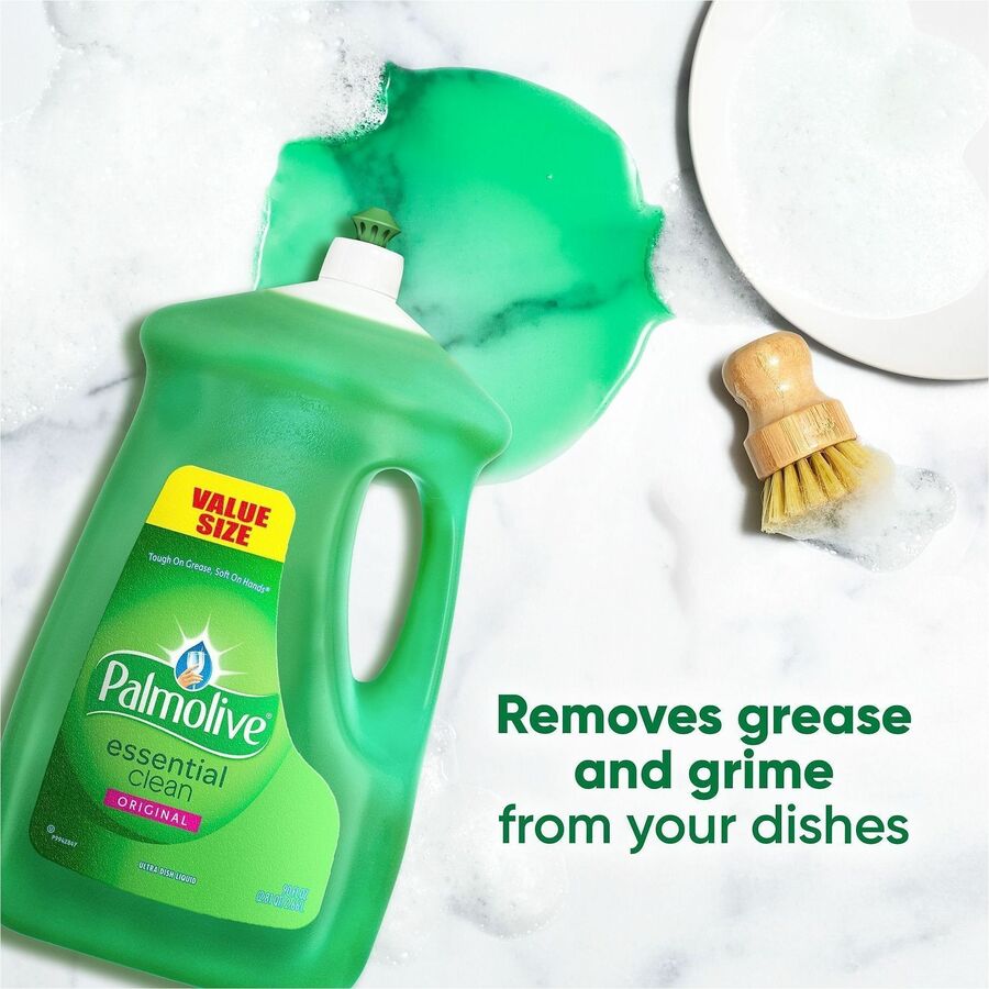 Palmolive Original Dish Liquid - For Multipurpose - Liquid - 90 fl oz (2.8 quart) - Original Scent - 4 / Carton