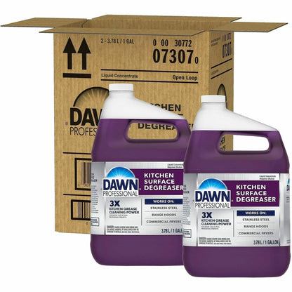 Dawn Pro Kitchen Surface Degreaser - For Multipurpose, Multi Surface - Concentrate - Liquid - 128 fl oz (4 quart) - Fres