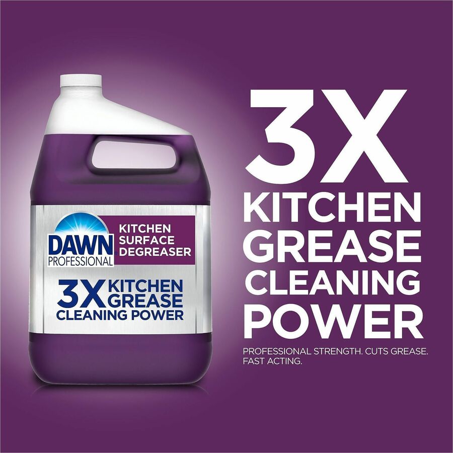 Dawn Pro Kitchen Surface Degreaser - For Multipurpose, Multi Surface - Concentrate - Liquid - 128 fl oz (4 quart) - Fres