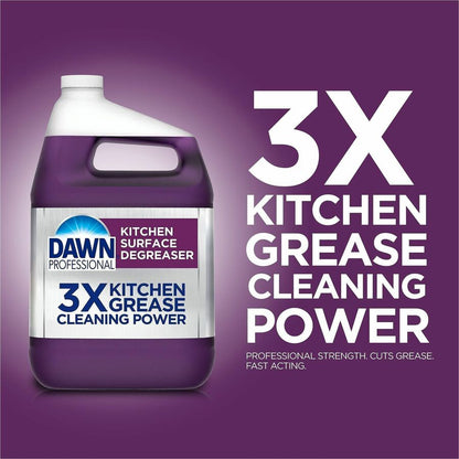 Dawn Pro Kitchen Surface Degreaser - For Multipurpose, Multi Surface - Concentrate - Liquid - 128 fl oz (4 quart) - Fres