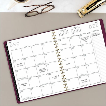 At-A-Glance Contemporary Weekly/Monthly Planner - Weekly, Monthly - 12 Month - January 2027 to December 2027 - 8:00 AM t