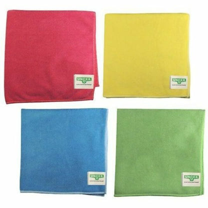 Unger MicroWipe 2000 Medium-Duty Microfiber Cloth - For General Purpose - Cloth, Wipe - 10 / Carton