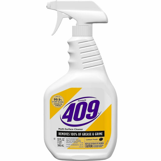 Formula 409 Multi-surface Cleaner - For Multi Surface, Multipurpose - Spray - 32 fl oz (1 quart) - Lemon Fresh Scent - 9