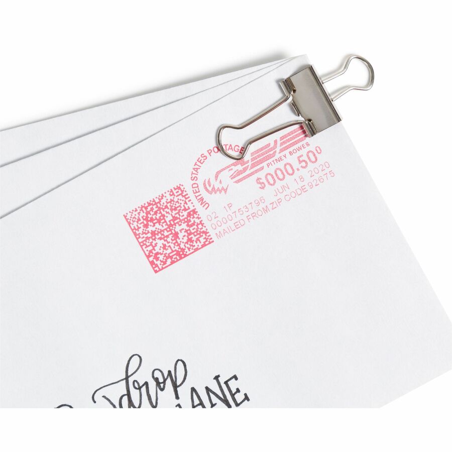 U Brands Binder Clip - Small - 75 Sheet Capacity - for Office, Home, Classroom, Project - Acid-free, Non-magnetic, Non-t