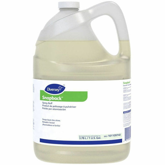Diversey Snapback Spray Buff - For Floor - Ready-To-Use - Liquid - 128 fl oz (4 quart) - Mild Scent - 4 / Carton