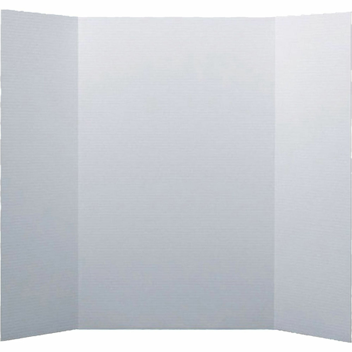 Flipside Project Display Boards - 15" Board Height x 20" Board Width - Bright White Corrugated Fiberboard Surface - 24 /