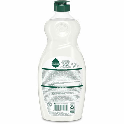 Seventh Generation Free/Clear Natural Dish Liquid - For Dish - Liquid - 19 fl oz (0.6 quart) - 1 Each