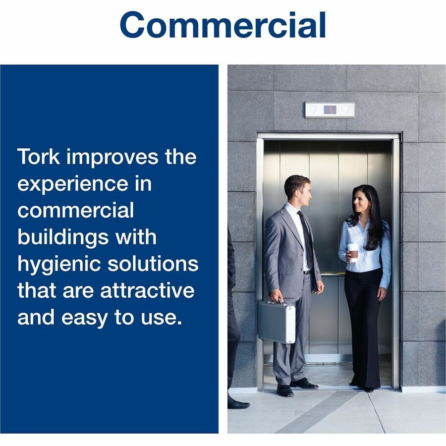 TORK Hand Sanitizer Foam Refill - Fragrance-free Scent - 1.06 quart - Pump Bottle Dispenser - Bacteria Remover, Kill Ger