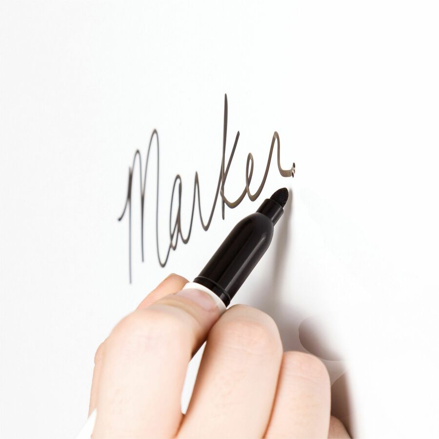 U Brands Floating Frosted-Glass Dry-Erase Board - White Glass Surface - Frameless, Stain Resistant, Ghost Resistant - 1