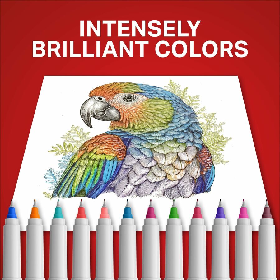 Sharpie Permanent Markers - Assorted Ink - Dry - 24 / Pack