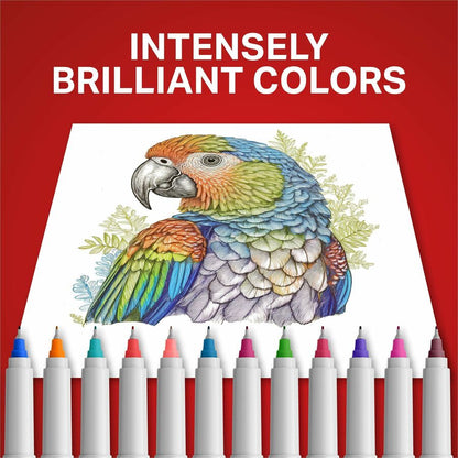 Sharpie Permanent Markers - Assorted Ink - Dry - 24 / Pack