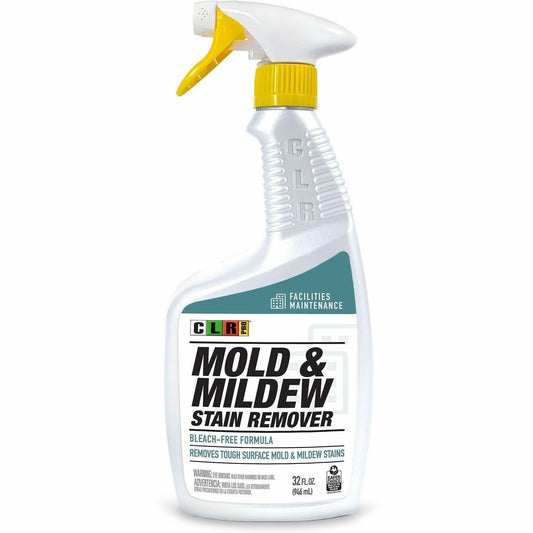 CLR Pro Mold and Mildew Stain Remover - For Multipurpose - Foam Spray - 32 fl oz (1 quart) - 1 Bottle