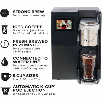 Keurig K-3550 Commercial Coffee Maker - K-Cup Pod/Capsule Brand - Black