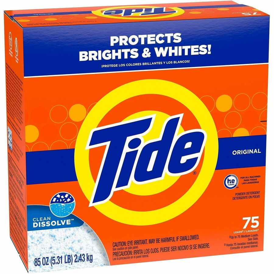 Tide Powder Laundry Detergent - For Clothing, Washing Machine, Fabric - Concentrate - Powder - 95 oz (5.94 lb) - Origina