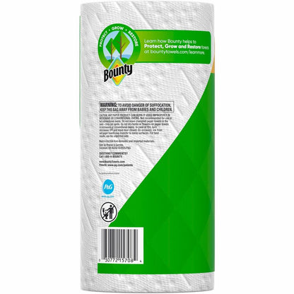 Bounty Select-A-Size Paper Towels - 2 Ply - Diamond Texture - Green - PaperRoll - 82/Roll - 24 / Carton