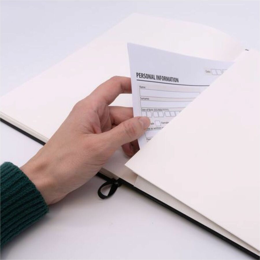 Pukka Pads Signature Notebook - 1 Subject(s) - 96 Sheets - 192 Pages - Casebound/Sewn - College Ruled Front Ruling - Rul