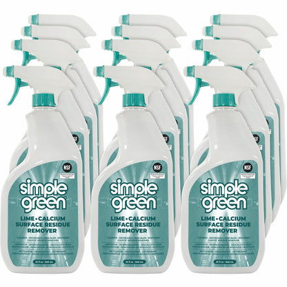 Simple Green Lime-Calcium-Surface Residue Remover - For Multi Surface, Multipurpose - 32 fl oz (1 quart) - Wintergreen S