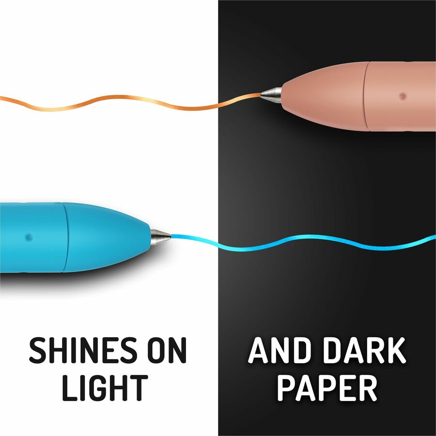 Paper Mate InkJoy Gel Pens - 0.8 mm Medium Pen Point - Assorted Ink - Gel-based - Assorted Barrel - 10 / Pack