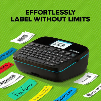 Dymo LabelManager Executive 640 CB Kits - Thermal Transfer - 0.79 in/s Mono - Tape - 0.24" , 0.35" , 0.47" , 0.75" , 0.9