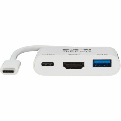 Tripp Lite series U444-06N-H4U-C3 HDMI/USB/USB-C Audio/Video Adapter - 1 x USB 3.2 (Gen 1) Type C - Male - 1 x HDMI Digi