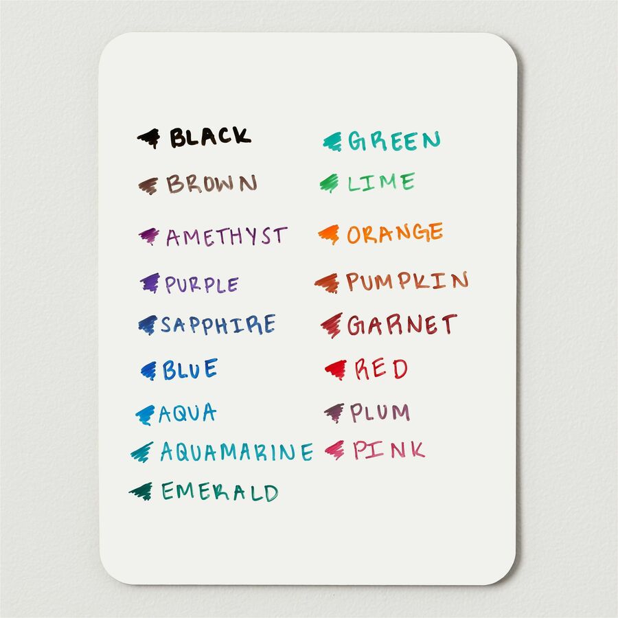 Expo Low-Odor Dry Erase Markers - Erasable - Assorted Ink/ - 16 / Pack