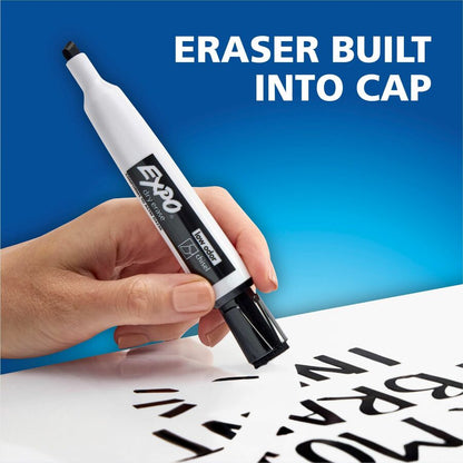 Expo Magnetic Dry-erase Marker - Erasable - Assorted Ink/ - 4 / Pack