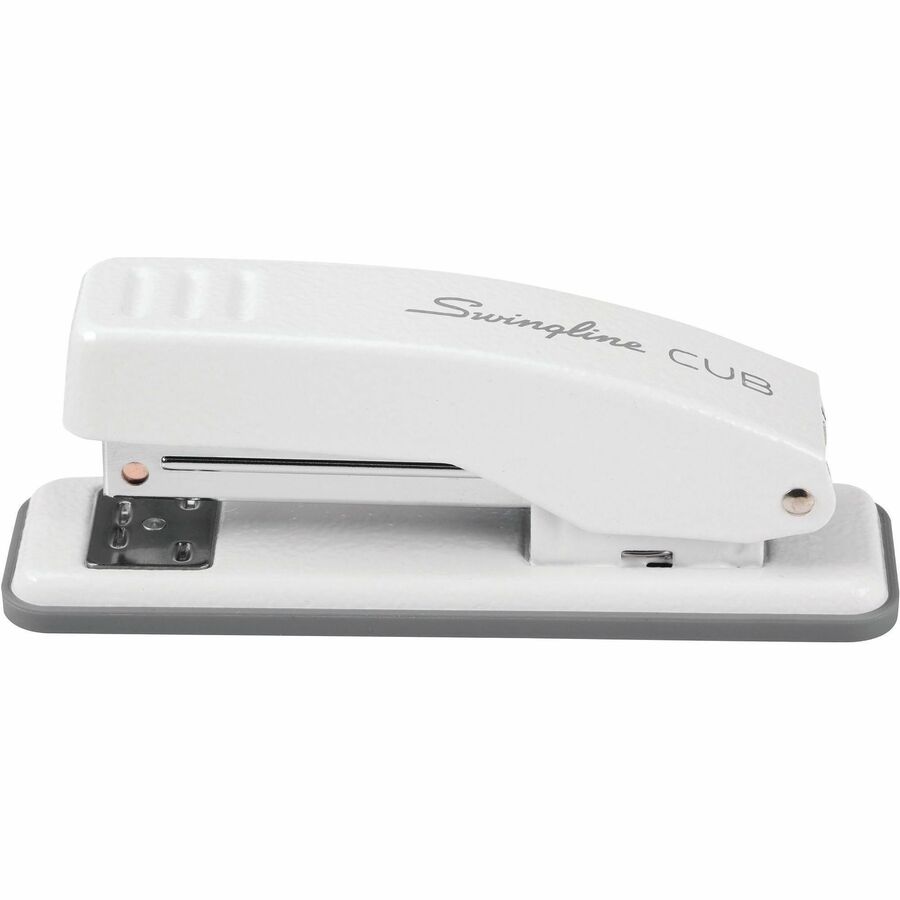 Swingline Cub Compact Stapler - Staples Upto 20 Sheet - Holds Upto 105 Staple - Half Strip - Electric Artic White - Meta
