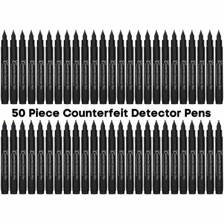 Dri Mark Counterfeit Bill Detector Marker Pen - Ink - Black - 50 / Pack
