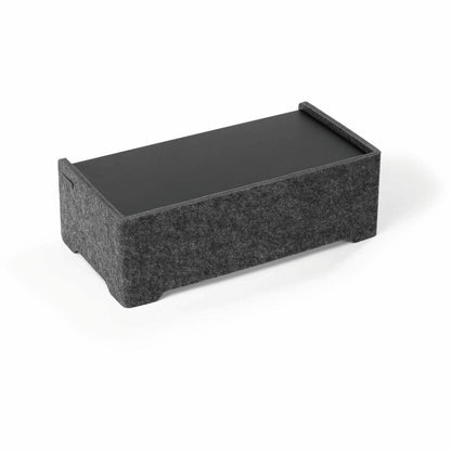DURABLE Monitor Stand EFFECT - 22.05 lb Load Capacity - 6.30" Height x 19.69" Width - Desk, Table - Metal, Felt - Charco