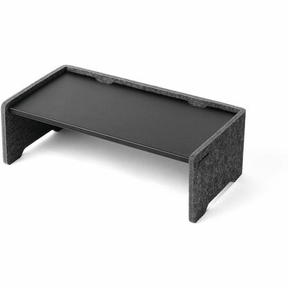 DURABLE Monitor Stand EFFECT - 22.05 lb Load Capacity - 6.30" Height x 19.69" Width - Desk, Table - Metal, Felt - Charco