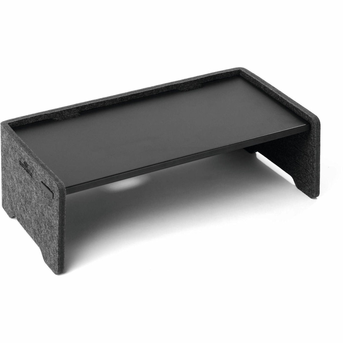 DURABLE Monitor Stand EFFECT - 22.05 lb Load Capacity - 6.30" Height x 19.69" Width - Desk, Table - Metal, Felt - Charco