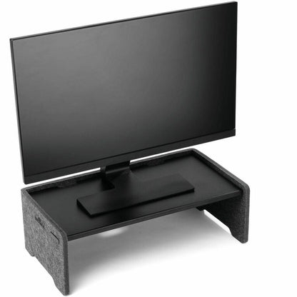 DURABLE Monitor Stand EFFECT - 22.05 lb Load Capacity - 6.30" Height x 19.69" Width - Desk, Table - Metal, Felt - Charco