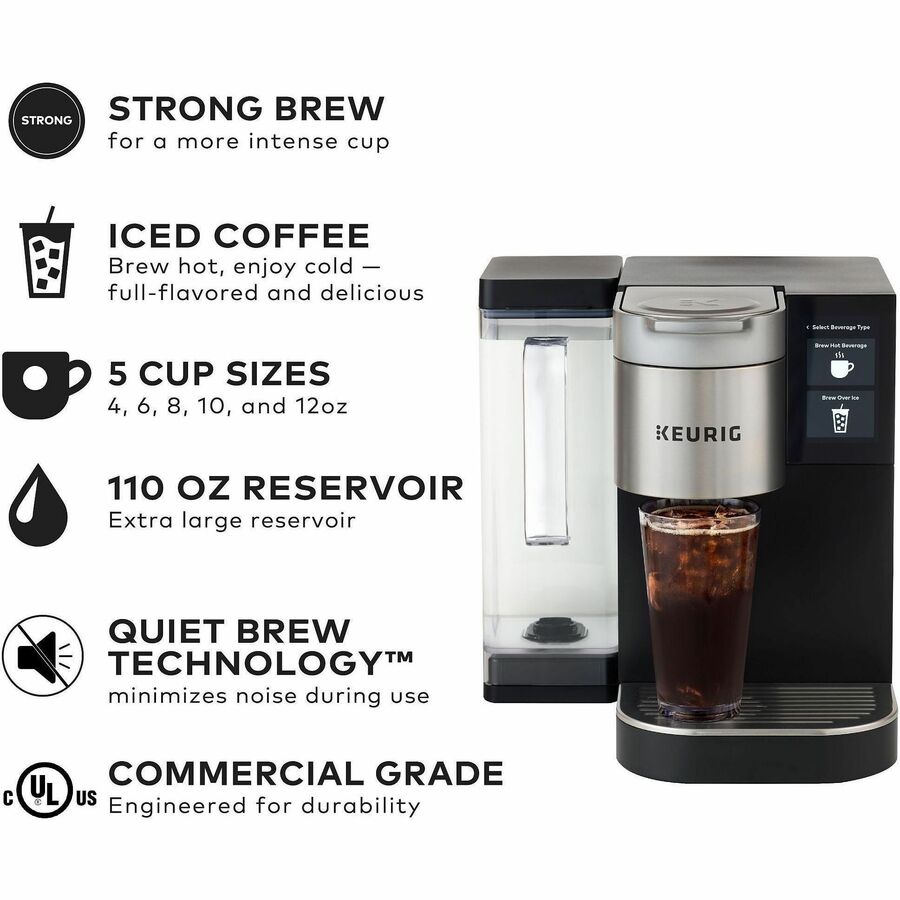 Keurig K-2550 Commercial Single Serve Coffee Maker With 110oz. Water Reservoir - 3.44 quart - K-Cup Pod/Capsule Brand - 