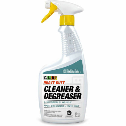 CLR Pro Heavy-Duty Cleaner & Degreaser - For Multipurpose - 32 fl oz (1 quart) - Heavy Duty, Water Based, Non-abrasive, 