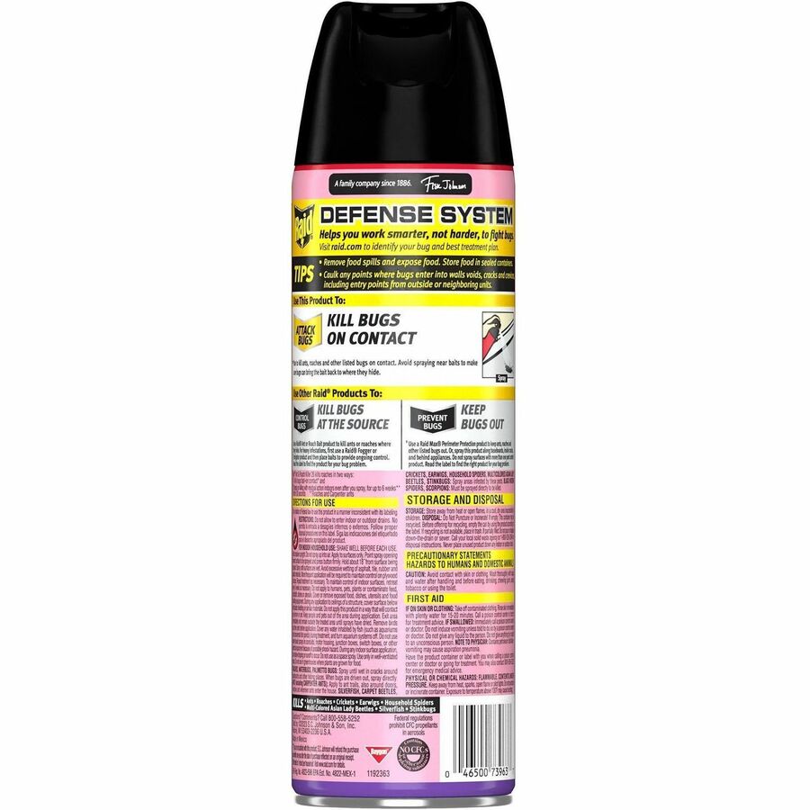 Raid Ant & Roach Killer Spray - Spray - 1 Each