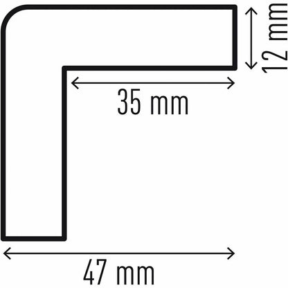 DURABLE Corner Protection Profile C35 - 5 PK - 5 / Pack